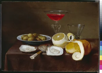 Still Life with Oysters, 17th century
